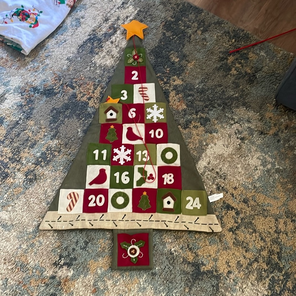 Advent calendar countdown